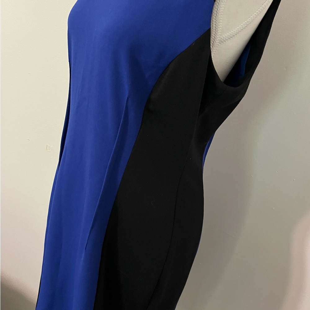 Calvin Klein Midi Dress size 10 Like New Royal Blue - Picture 9 of 14